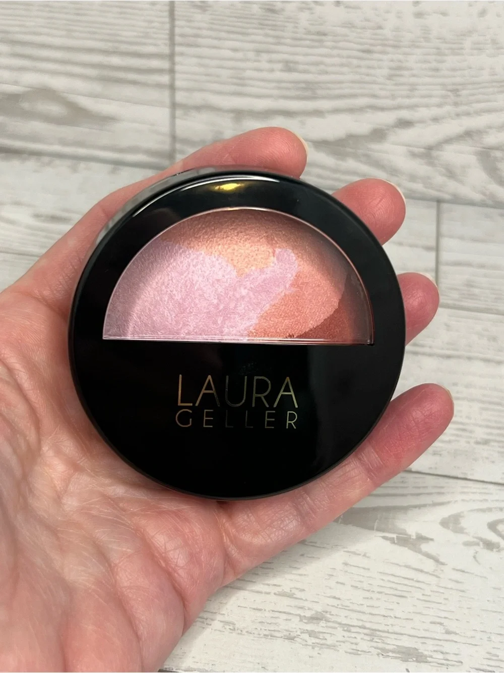 Laura Geller Rose Bronze Baked Blush n Bronze .30oz